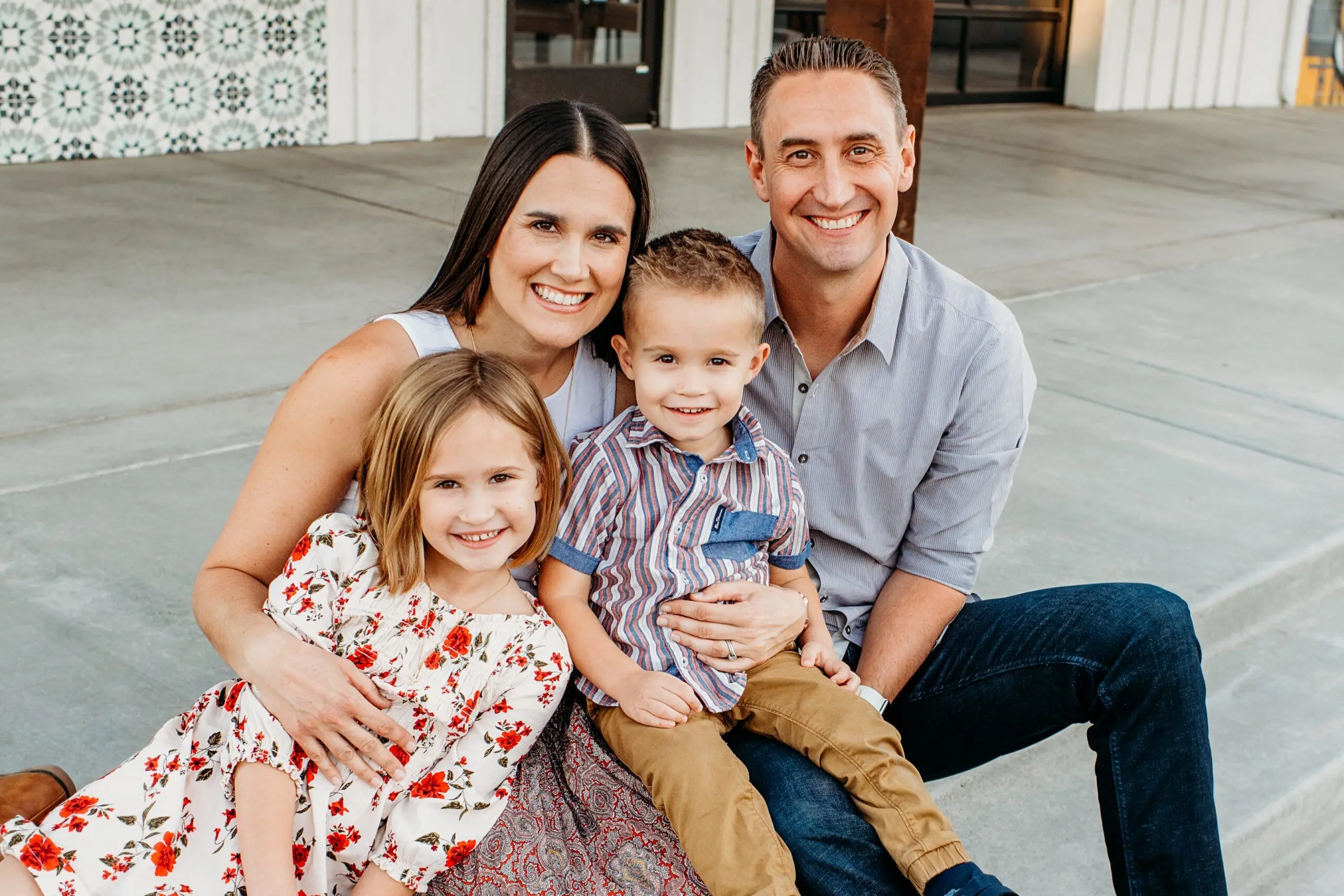 Front Porch Land Group owners and family