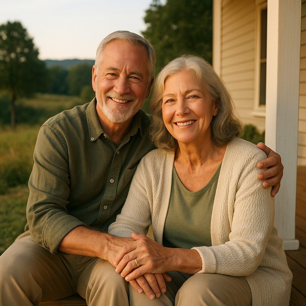 Couple in North Carolina talking about selling their land