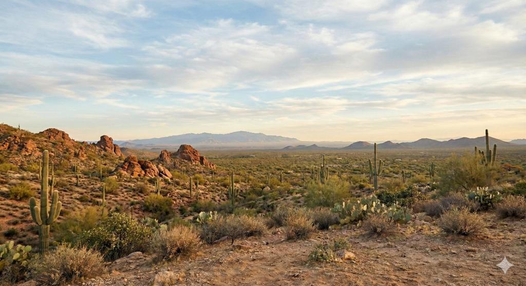 Vacant land in Arizona, representing selling land with multiple heirs.