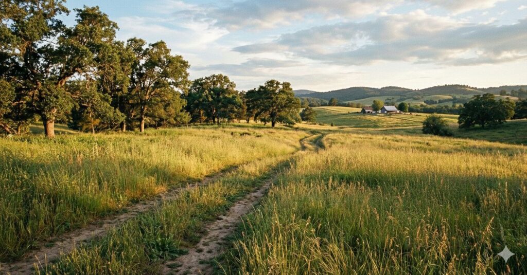 an open parcel of land representing balloon payment real estate