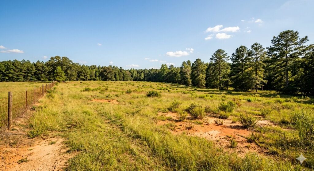 a vast parcel of Georgia land representing a landowner who is behind on their taxes.